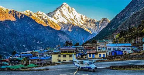 lukla town|is kathmandu airport dangerous.